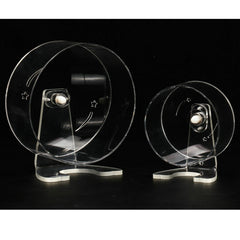 Acrylic Pet Running Wheel Hamster Fitness Running