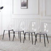 PET CHAIR 4PCS BLACK